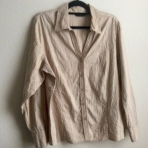 INVESTMENT II LONG SLEEVE TOP LIGHT GOLD